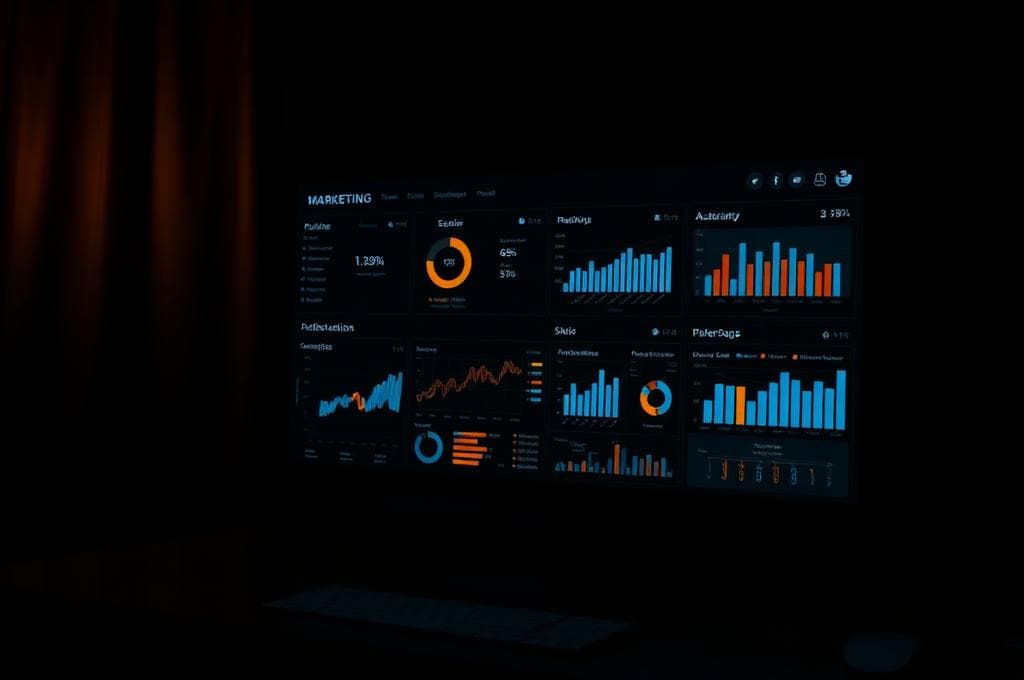 Automated marketing agency reporting dashboard