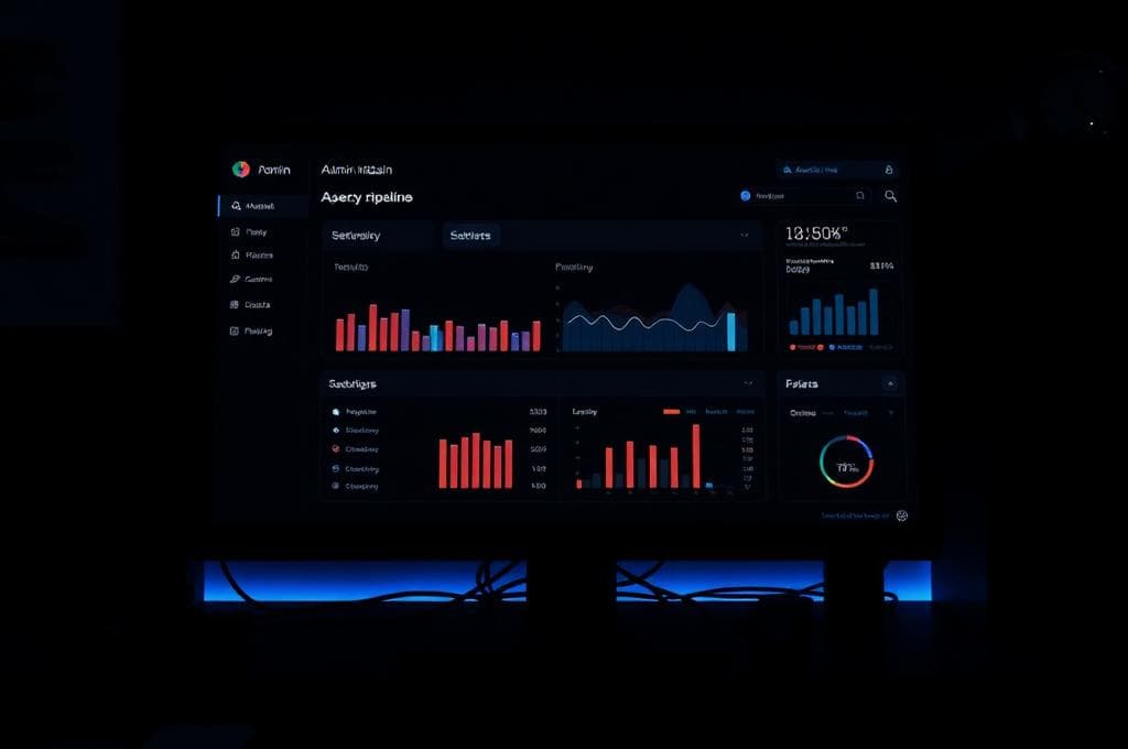 Internal agency operations dashboard