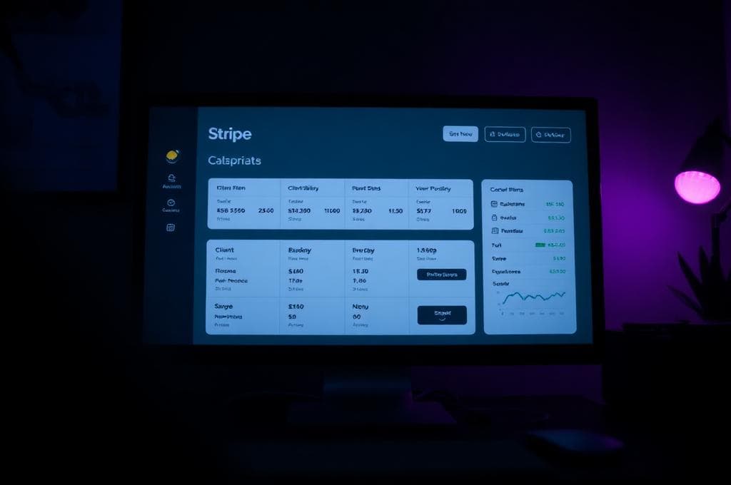 Subscription billing management dashboard