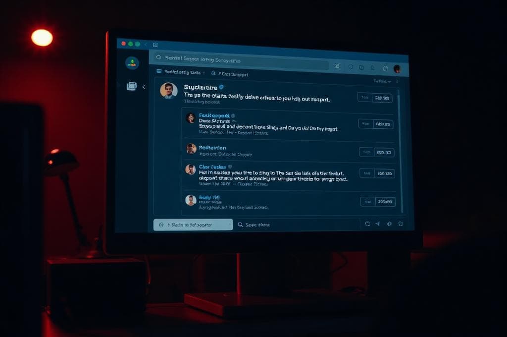 Fast response support communication interface