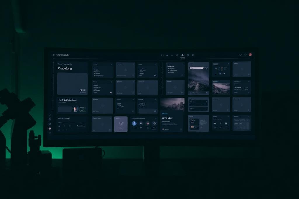 Website template system with reusable components